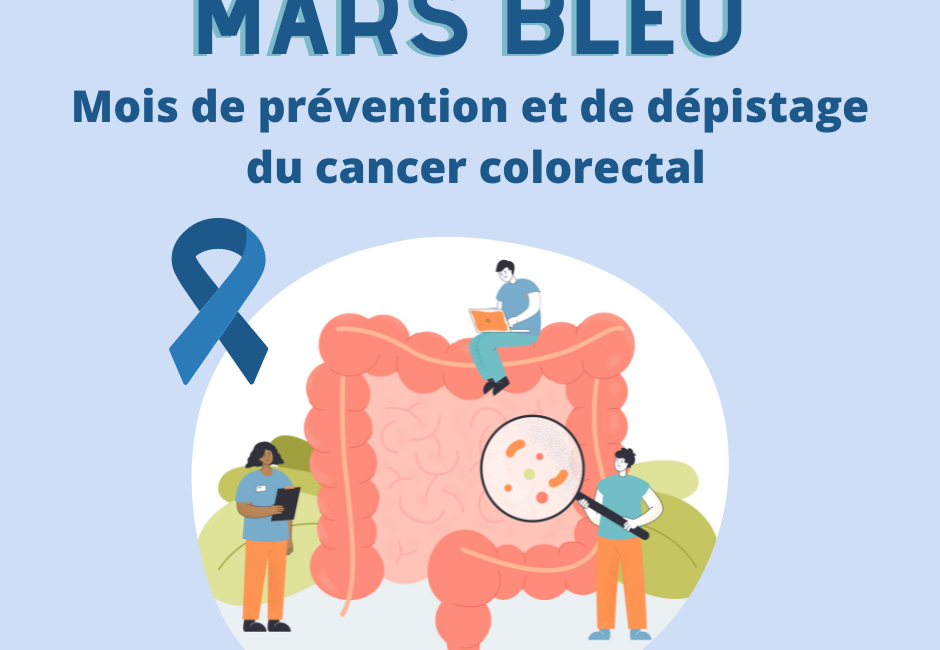 Le cancer colorectal est l'un des plus fréquents, mais détecté à temps, il se guérit dans 9 cas sur 10. En mars, prenez soin de vous : un test simple, gratuit et rapide peut faire toute la différence. Parlez-en, faites-le !
